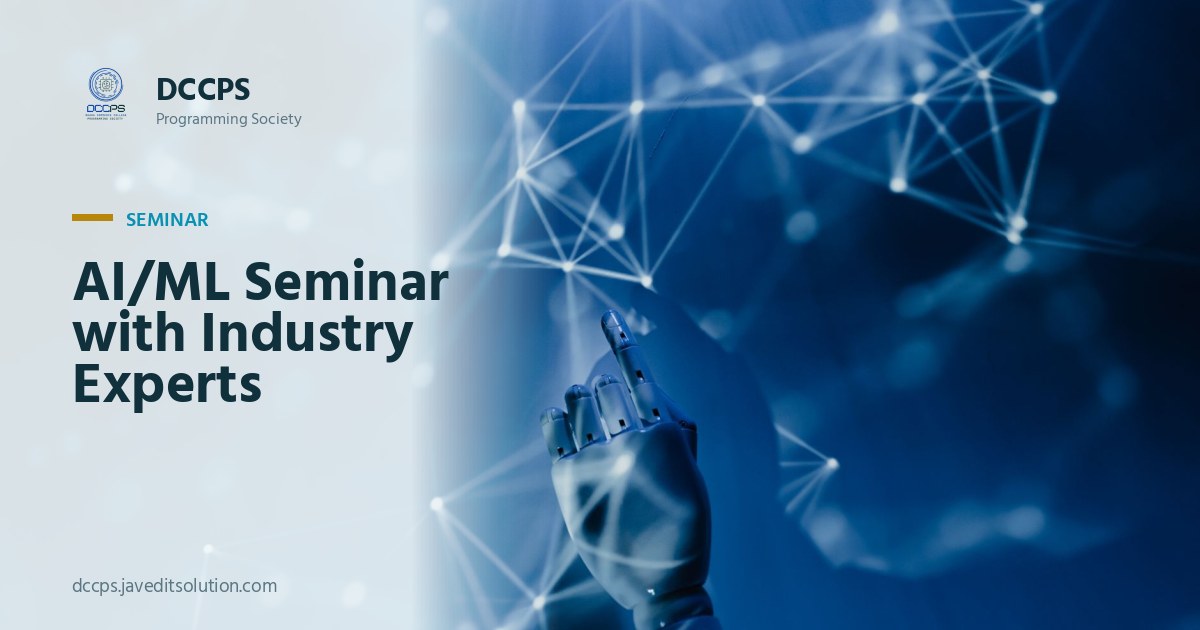 AI/ML Seminar with Industry Experts