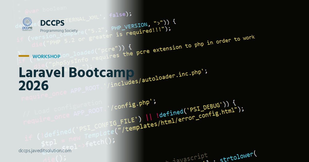 Laravel Bootcamp 2026