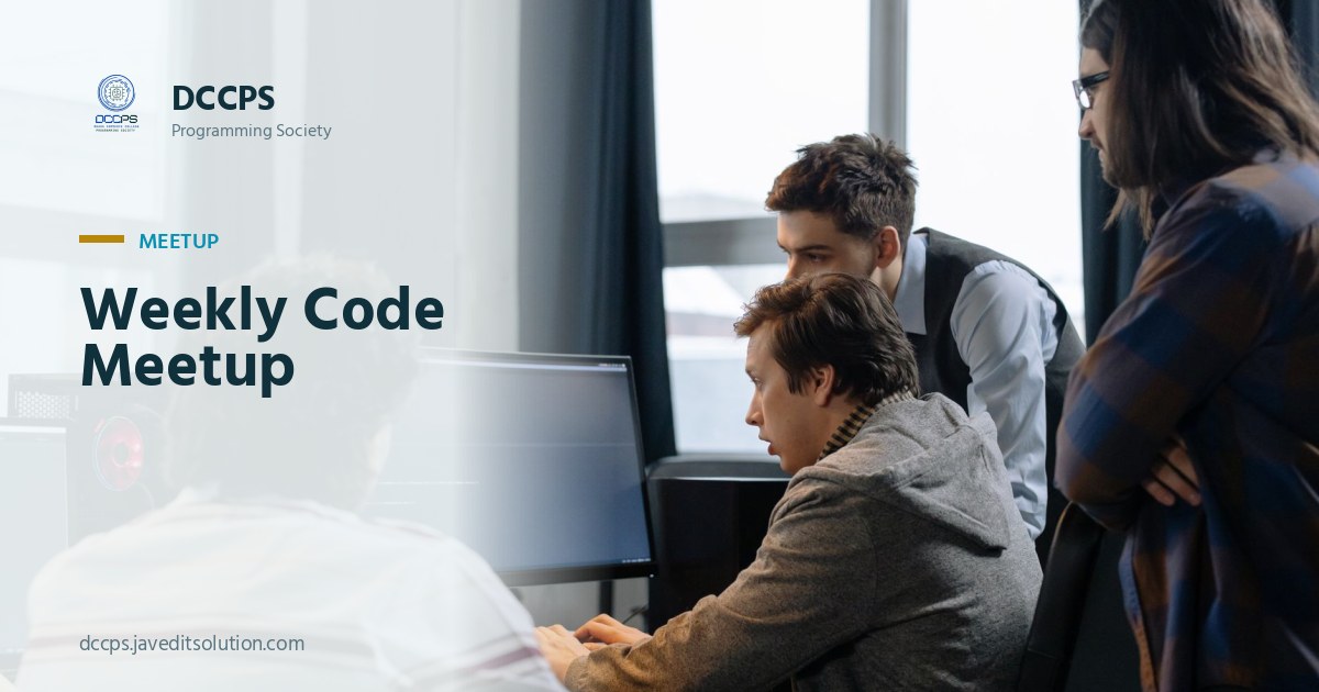 Weekly Code Meetup